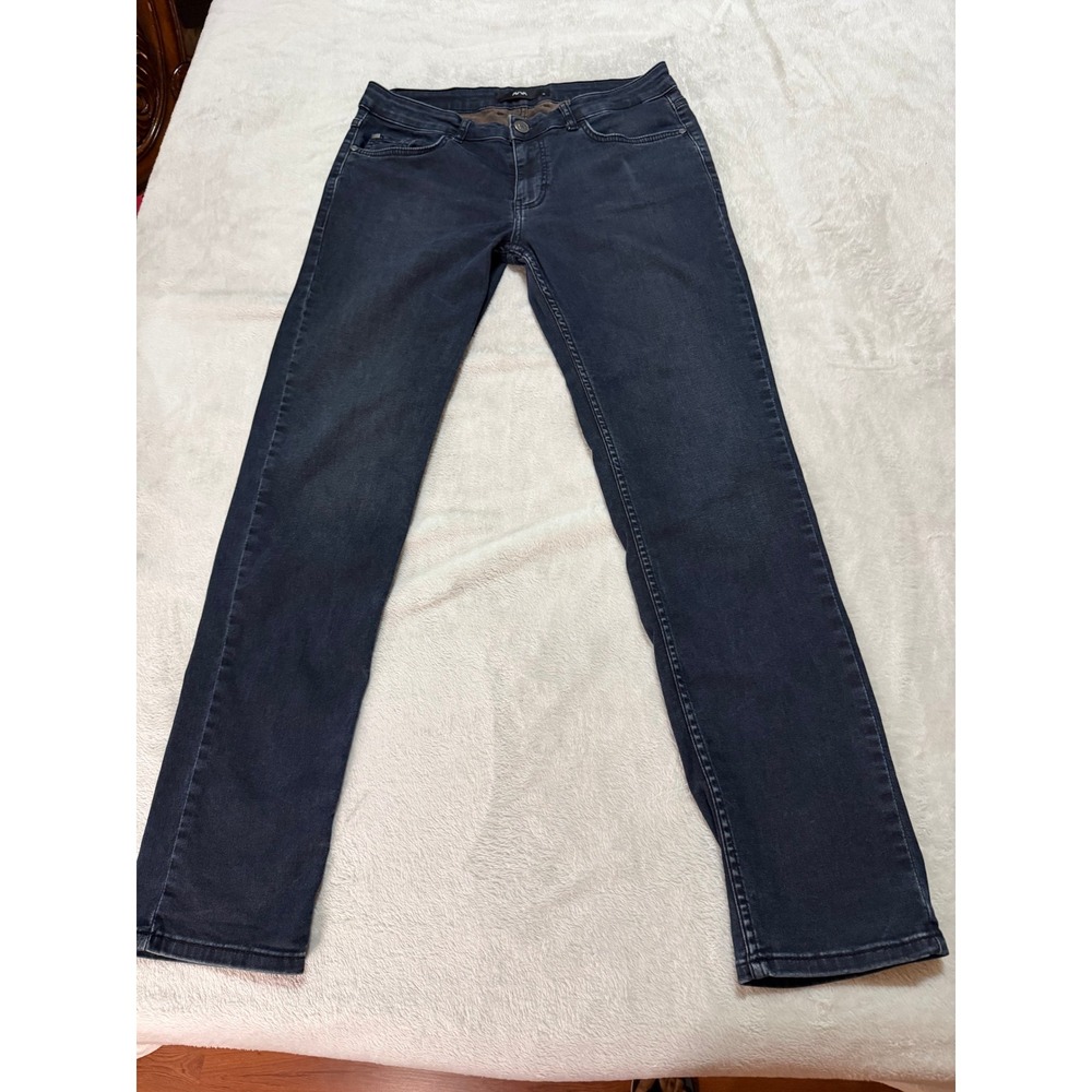 AVVA Jeans Mens Dark Indigo Slim Fit Stretch Denim Pants A92Y3535 Size 33